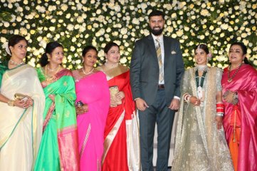 Celebs at Jayasudha Kapoor Elder Son Nihar Wedding Reception